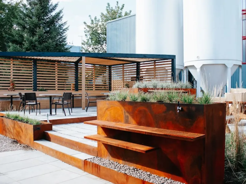 acier corten bar web